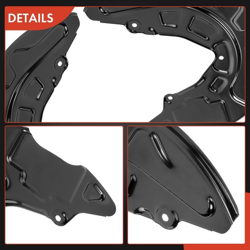 A-Premium 2x Brake Dust Shield Front for Audi A3 2015-2020 A3 Quattro VW Passat - Picture 7 of 9