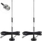 2Pcs Police Scanner Antenna - 20-1300Mhz Radio Scanner Antenna for Police Radio