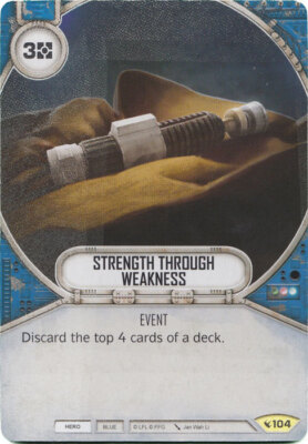 4x  Strength Through Weakness Near Mint Legacies