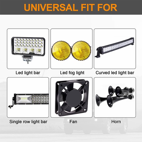 6/8/12 Gang Switch Panel On-Off RGB LED Switch Panel Circuit Control Box 12V/24V - Picture 4 of 30