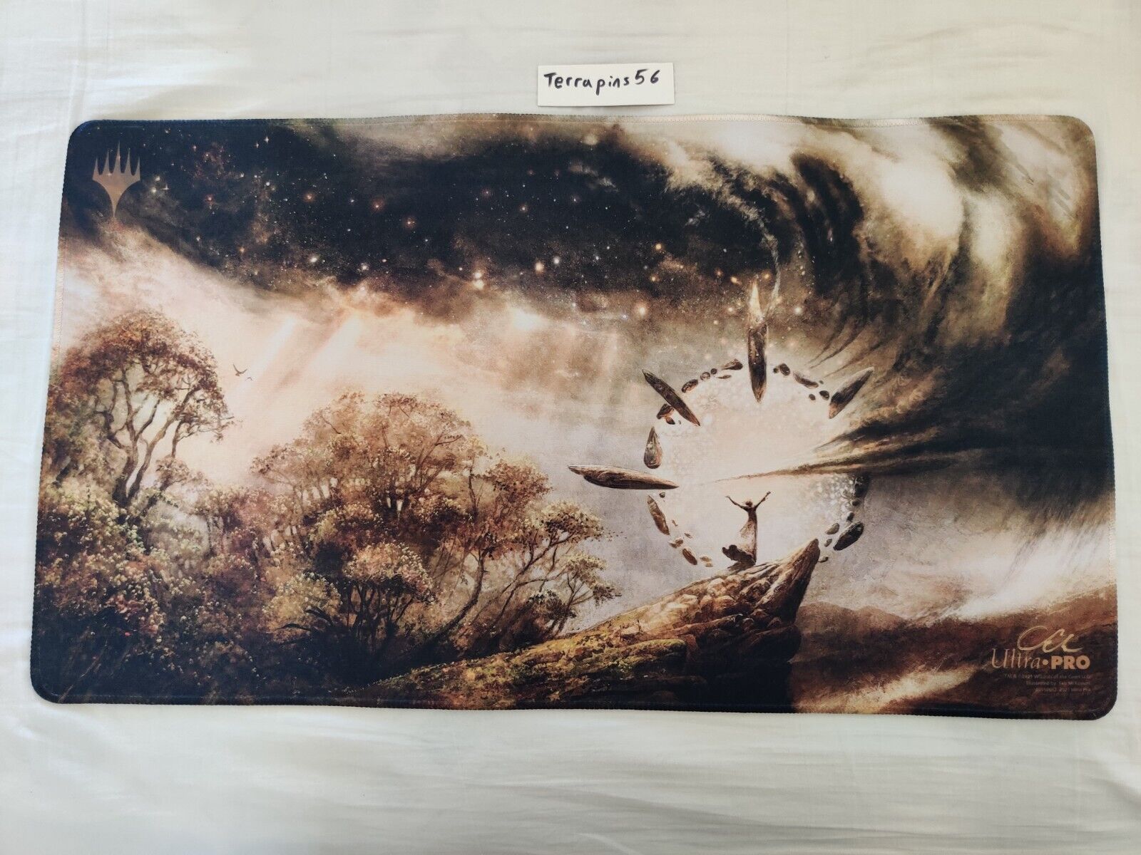 MTG Seb McKinnon Harness Infinity Stitched Playmat Signed Kickstarter | eBay