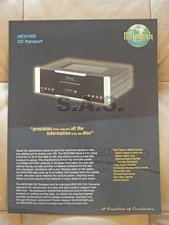 MCINTOSH OEM PRODUCT BROCHURE - MCD1000 REFERENCE DIGITAL DISC TRANSPORT - NEW!