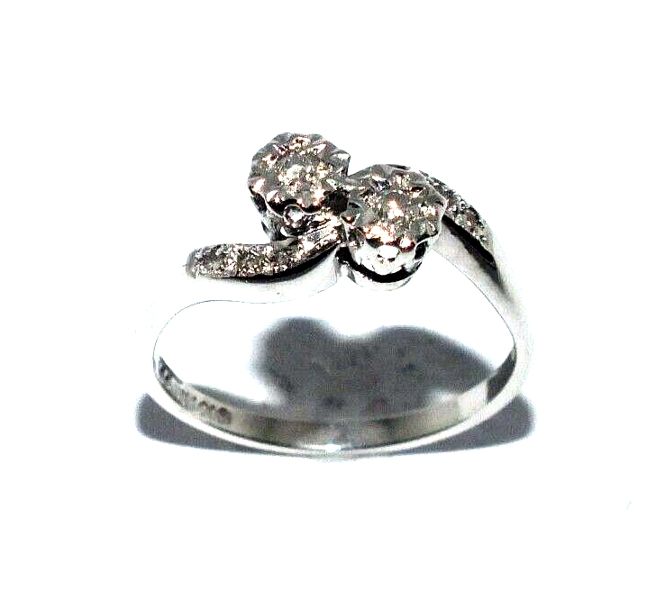 slim fit dress slacks Diamond Ring 18ct White Gold 0.75ct Dress N main image 0
