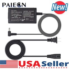 CA-570 Adapter Charger fit CANON ZR60 ZR65MC ZR70MC ZR600 ZR700 MiniDV Camcorder