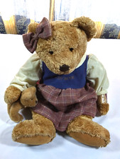 Vintage Russ Collection Lady Leighann 20'' Teddy Bear Limited Edition W/COA