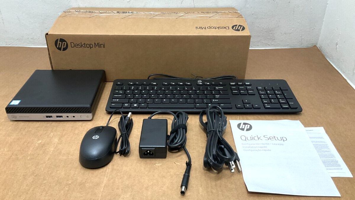 HP ProDesk 400 G5 Mini Desktop Computer - 7fv11ut#aba for