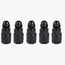 5X Ls Swap EFI Fuel Rail Adapter Fittings Feed 5/16 AN6 4.8 5.3 6.0 LS1 LQ4 LQ9