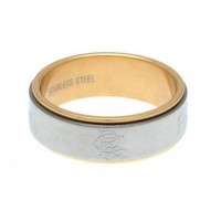 Rangers F.c. Bi Colour Spinner Ring Large Rangers F.c. Bi Colour Spinner Ring Large