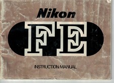 Vintage Nikon FE Owner's Manual