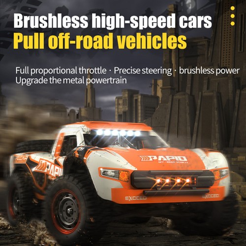 4WD Remote Control Car 70KM/H Brushless High-Speed Off-Road Truck 2xBattery AU - Picture 2 of 12