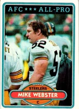 1980 Topps #350 Mike Webster