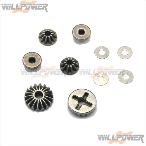 Diff. Inner Bevel Gear #A-87 (RC-WillPower) HongNor GTP2/LX-1 EP/LX-2 EP - 第 1/1 張圖片