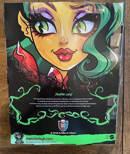 Mattel Monster High Gloom and Bloom Jinafire Long Chinese Dragon 2014 nuevo en caja asegurado - Imagen 2 de 6