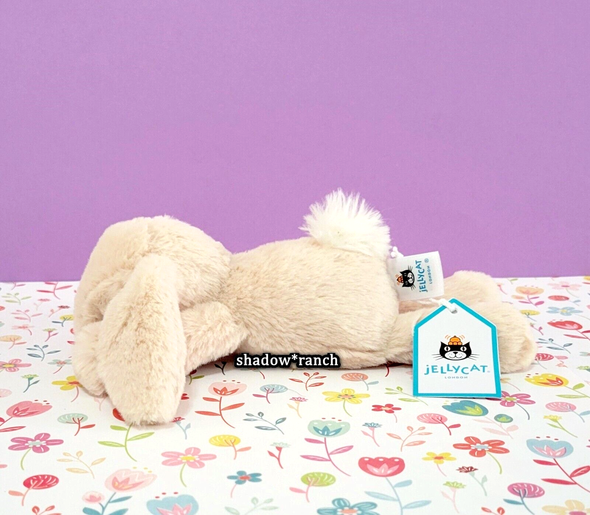  small smudge rabbit うさぎ Jellycat SMUDGE RABBIT - Tiny 7