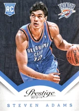 2013-14 Prestige #172 Steven Adams RC Oklahoma City Thunder