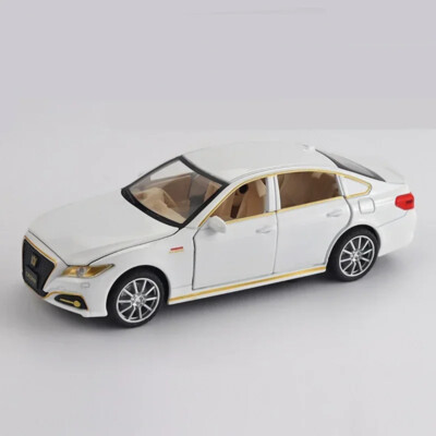1:32 Toyota CROWN 2024 Diecast Car Model Simulation Sound