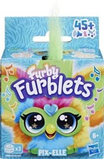 Furby Furblets PIX-ELLE Electronic Mini Plush Toy Keychain Music Furbish Phases