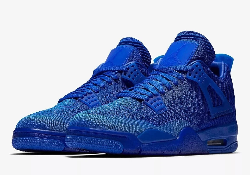 Nike Air Jordan 4 Retro Flyknit Royal Talla 11. AQ3559-400 Foto 3 de 4