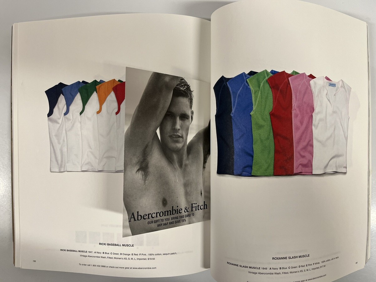 Abercrombie & Fitch QUARTERLY 2002 SPRING BREAK ISSUE CATALOG A&F 