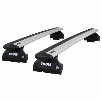 Thule WingBar Evo Silver Roof Bars Set fit BMW Series F31 Touring 12-19  Rails UK