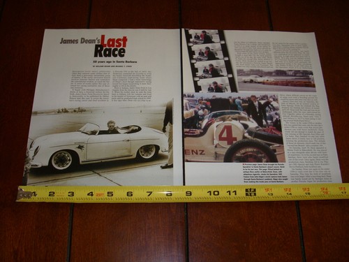 JAMES DEAN PORSCHE ORIGINAL ARTIKEL 2005 - Bild 11 von 12