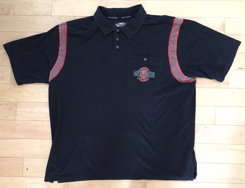 Harley Davidson Polo Style Shirt XL. Legendary Motorcycles - Picture 3 of 12