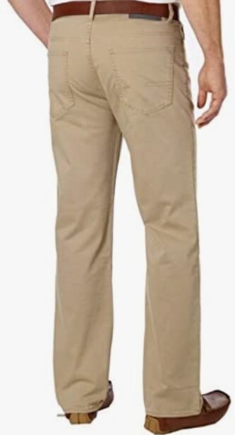 Calvin Klein Men's Straight Leg Pants Classic Khaki
