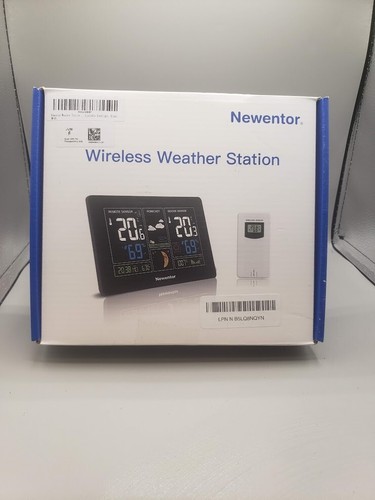 Newentor Weather Station Wireless Indoor Outdoor Thermometer, Color Display Digi - Picture 8 of 10