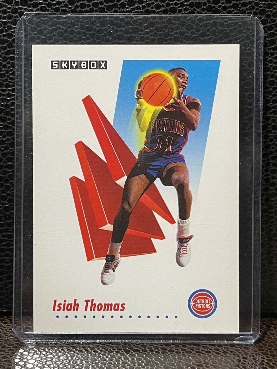 1991-92 Skybox Isiah Thomas #88 Detroit Pistons HALL OF FAME