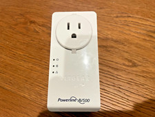 Netgear XAV5602 Powerline AV500 Nano Dual Port Wall Outlet Adapter