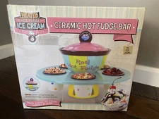 Smart Planet Heated Hot Fudge Ice Cream Bar NIP 