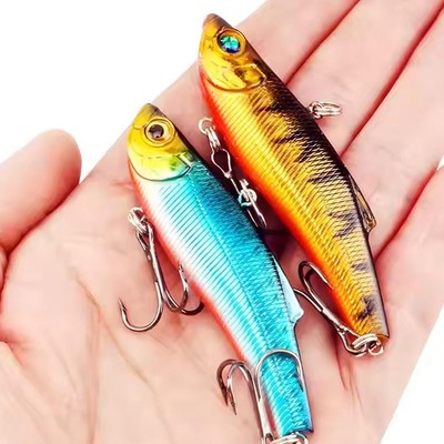Lure Bait Full Swimming Layer Vib Pencil Vibrating Gear Fishing Swim Hard J6W2