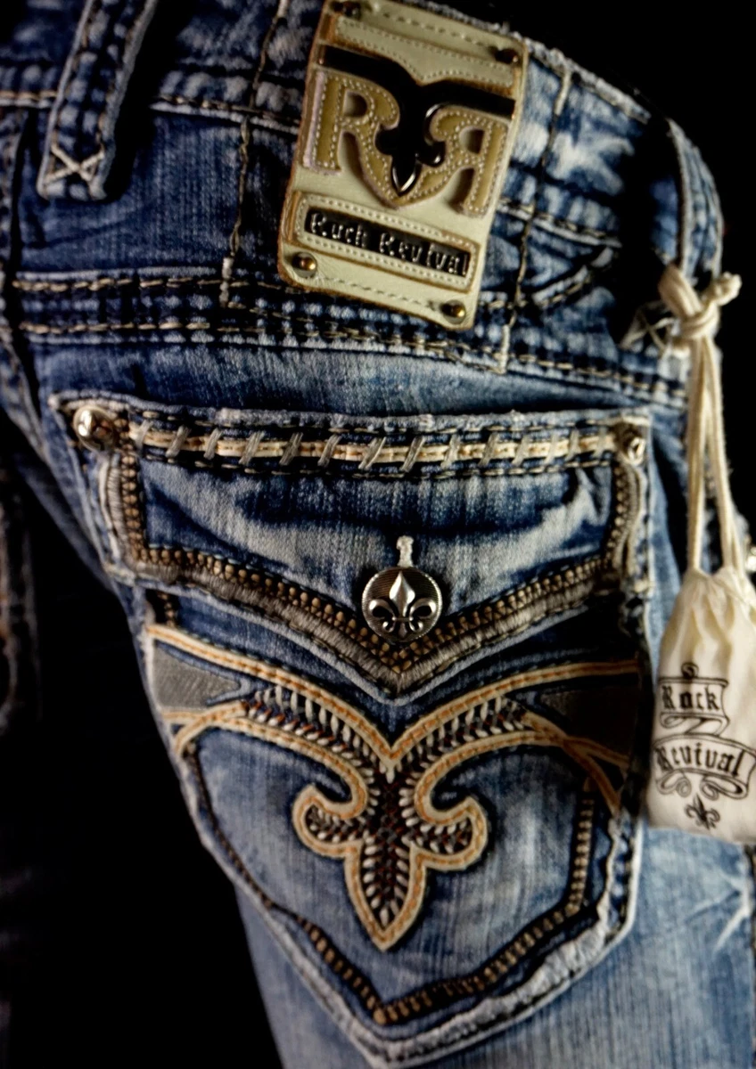 Rock Revival Regular 30 Size Jeans for Men for sale - eBay