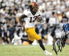 * RASHOD BATEMAN * signed 8x10 photo * MINNESOTA GOPHERS * BALTIMORE RAVENS * 1