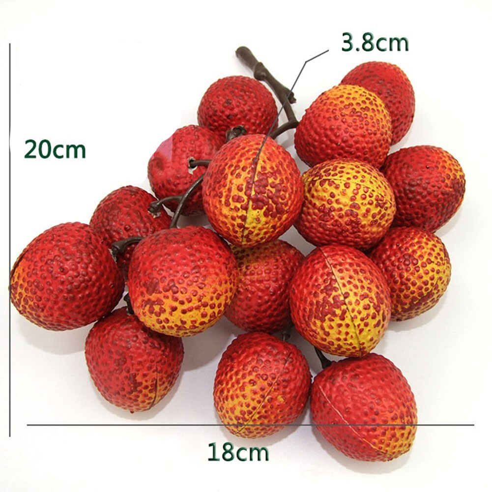 Artificial Fruit Decor Kitchen Lifelike Ornament Plastic Foam