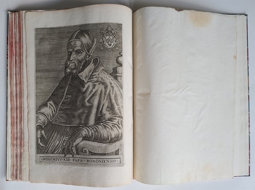 1568 ILLUSTRATED w/28 POPE PORTRAITS XXVII PONTIFICUM ELOGIA ET IMAGINES antique - Picture 19 of 21