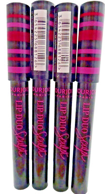 BOURJOIS LIP DUO 2/1 Lipstick & Liner Contour. 05 Mi Figue-Mi Raisin 4 Stifte