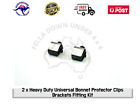 <!--F#f_0-->2 X Heavy Duty Universal Bonnet Protector Hood Guard Clips Brackets Fitting Kit<!--F/-->
