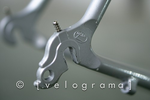 NOS FRANCESCO MOSER ALU GARA 7020 ORIA ALUMINIUM T61 1990's MUST SEE!!! - Afbeelding 4 van 11