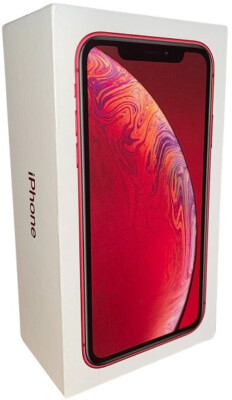 Original Apple iPhone XR Verpackung Leerbox Box Karton Rot 128GB