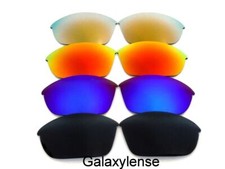 Galaxy Replacement Lenses For Oakley Half Jacket Black Blue Red Gold 4PS