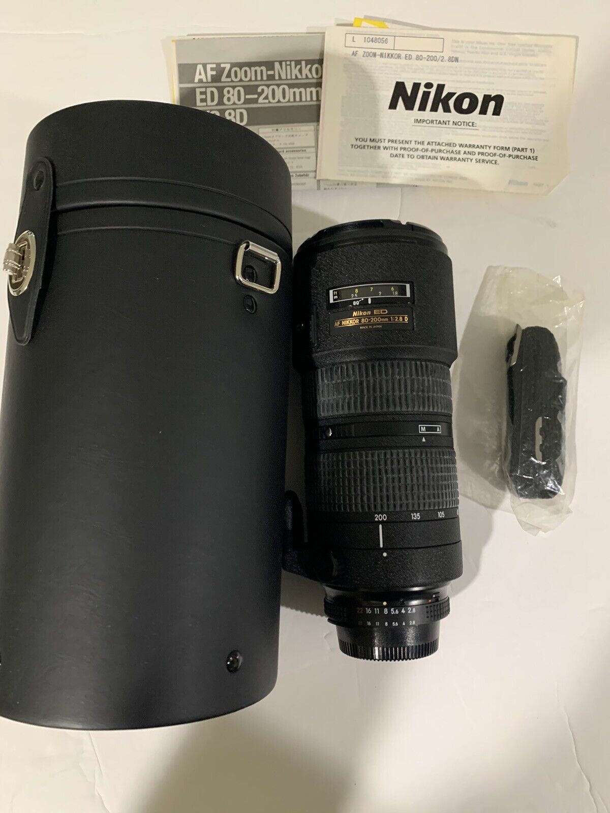 Nikon Zoom-NIKKOR 80-200mm f/2.8 AF-S D IF ED Lens for sale online