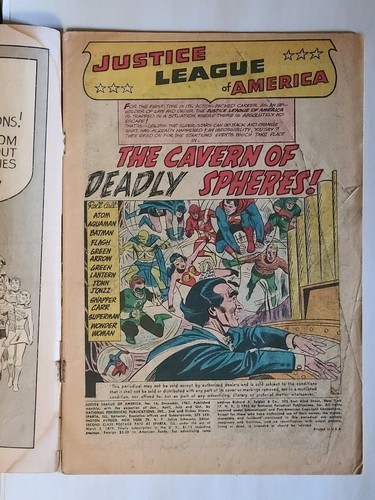 JUSTICE LEAGUE OF AMERICA #16 (DC 1962) SILVER AGE! EST~SEHR GUT- (3,5) KLASSE! - Bild 8 von 12