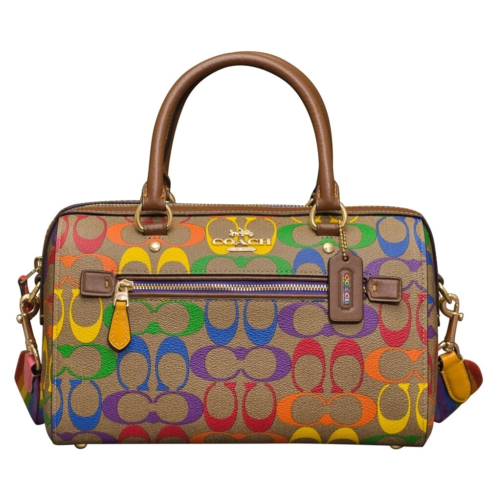 coach purse rainbow