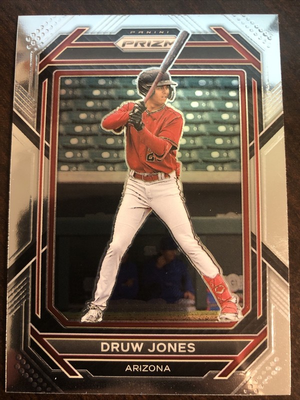 2023 Prizm Baseball Base #140 Druw Jones - Arizona Diamondbacks