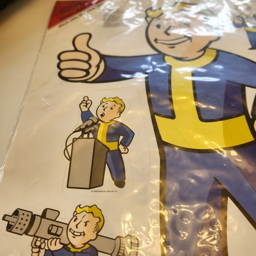 Fallout 3 2008 Best Buy Exclusive Limited Promotional Sticker Set Rare Promo - Picture 7 of 10