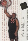 1998 Press Pass Authentics - Michael Olowokandi #45