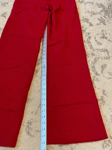 Moda International Red Pants Wool and Acrylic Size 0 - Picture 3 of 8