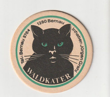 Q4 - Sottobicchiere Birra Cartone - WALDKATER Gatto Nero