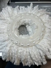 Rotating Magic Spin Microfiber Mop Heads, Box of 5, 360 Degree